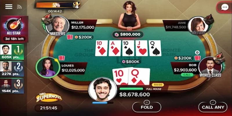 Chiến thuật chơi poker đổi thưởng hiệu quả tại DV88